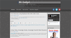Desktop Screenshot of mrgadget.com